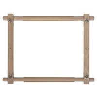 Milward Rotating Tapestry Frame - Clip-on: Beech Wood: 30.5 x 30.5cm