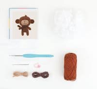 Mimi the Monkey Mini Amigurumi Crochet Kit by Anchor
