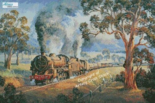 Mini A Friendly Wave by Artecy printed cross stitch chart