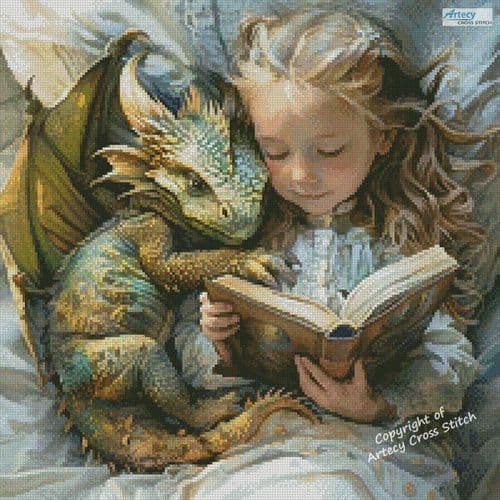 Mini Dragon Tales by Artecy printed cross stitch chart