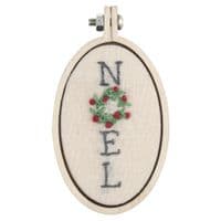 Mini Embroidery Hoop : Oval 40 x 60mm - Pack of 3 hoops - Portrait