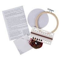 Mini Embroidery Kit with Hoop: Tree