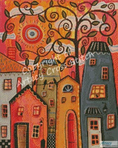 Mini One Afternoon by Artecy printed cross stitch chart