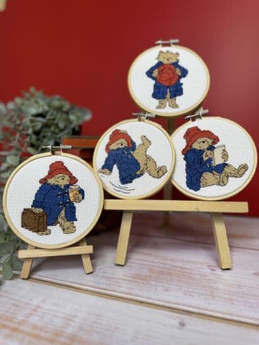Mini Paddington Cross Stitch Kit Bundle
