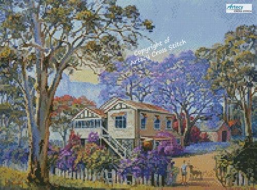 Mini Spring Colours by Artecy printed cross stitch chart