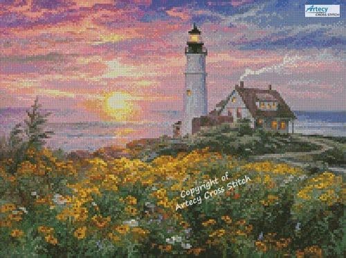 Mini Spring Light by Artecy printed cross stitch chart