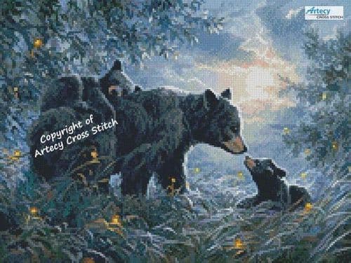 Mini Time to Rest by Artecy printed cross stitch chart