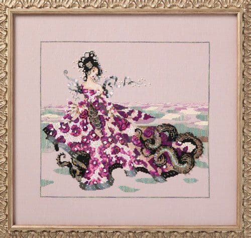 Mirabilia Serpent Queen printed cross stitch chart