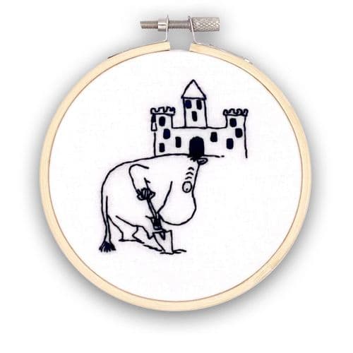 Moomin Moomintroll's Beach Day Fun Mini Embroidery Kit