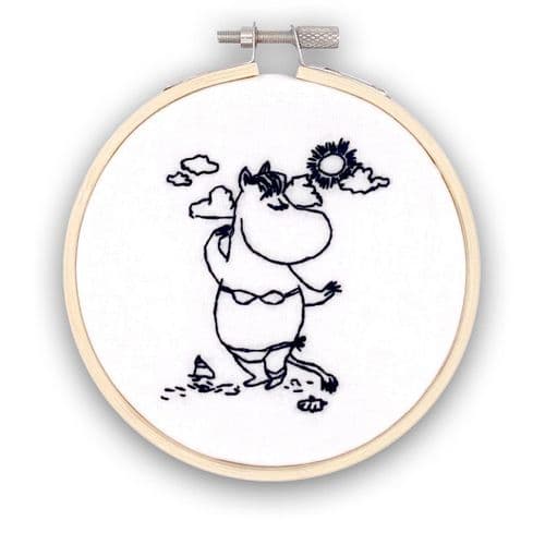 Moomin Snorkmaiden's Seaside Style Mini Embroidery Kit