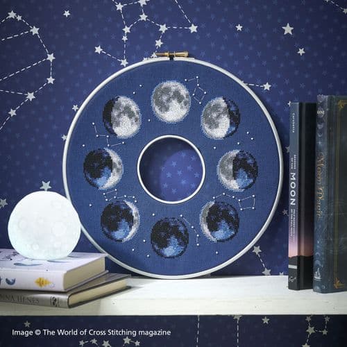 Moon Phases Over the Moon WOXS Issue 345 project pack
