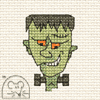 Mouseloft Frankie Make Me for Halloween cross stitch kit