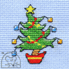 Mouseloft Happy Tree Make Me for Christmas cross stitch kit