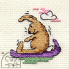 Mouseloft Yoga Bunny Stitchlets cross stitch kit
