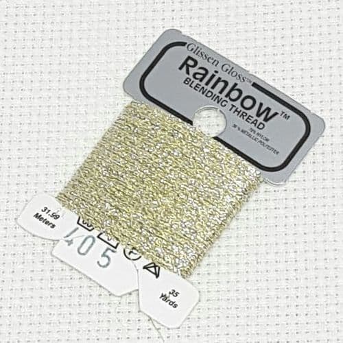 Multi Cream GlissenGloss Rainbow Thread R405