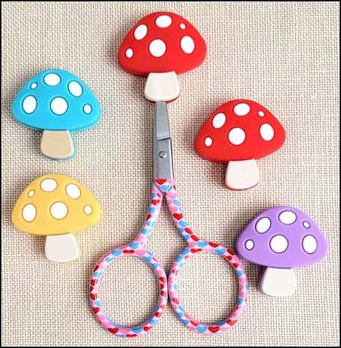 Mushroom Point Protectors For Scissors - Pack of 5