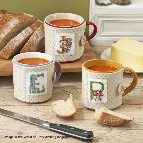 Mushrooms Alphabet WOXS Issue 337 project pack