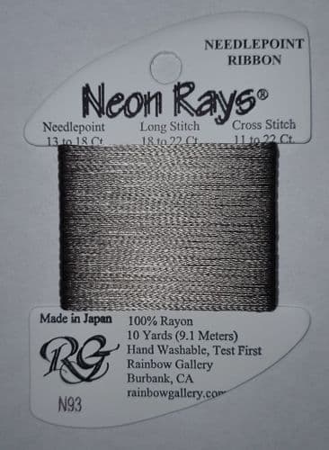 N93 Gunmetal Grey Neon Rays thread