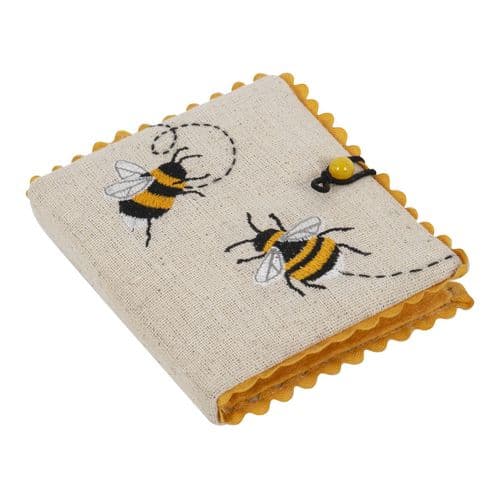 Needle Case: Embroidered: Bee
