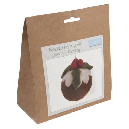 Needle Felting Kit: Christmas Pudding