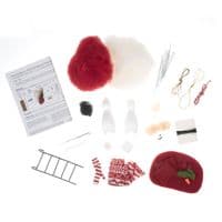 Needle Felting Kit:  Mice Friends Duo