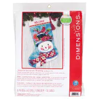 Needlepoint Kit: Stocking: Seasonal Snowman by Dimensions