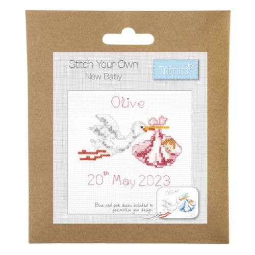 New Baby cross stitch kit