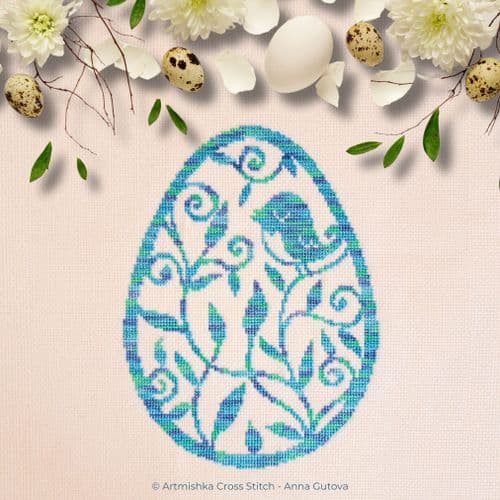 No Rain No Flowers cross stitch chart by Artmishka Cross Stitch
