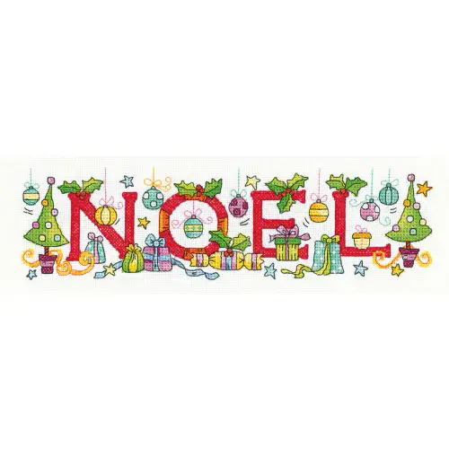 Noel cross stitch chart - Karen Carter Collection