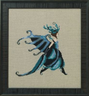 Nora Corbett Miss Beetle printed cross stitch chart