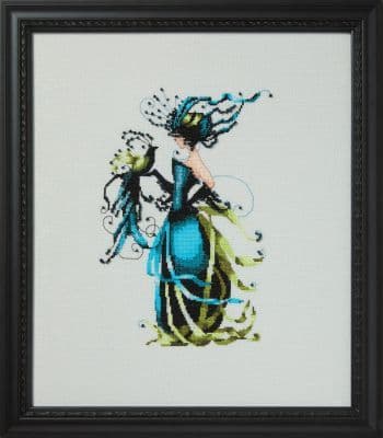 Nora Corbett Miss Starling printed cross stitch chart