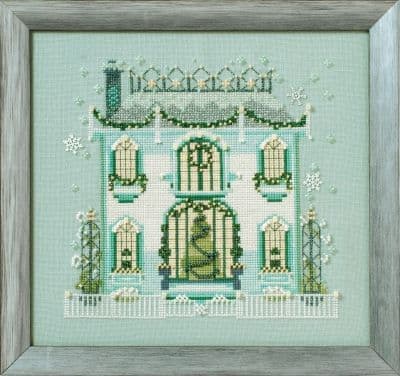 Nora Corbett Mr Darby's House printed cross stitch chart