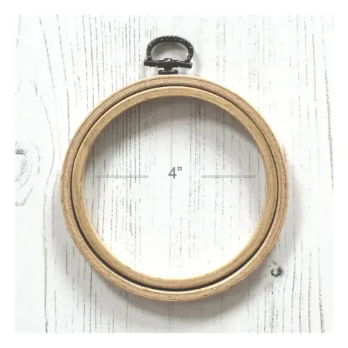 Nurge Beech Hanging Picture Hoop / Frame