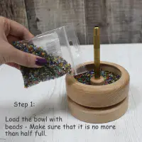 Nurge Beechwood Bead Stringing Tool