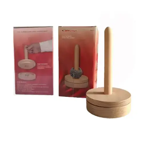 Nurge Beechwood Yarn / Wool Holder