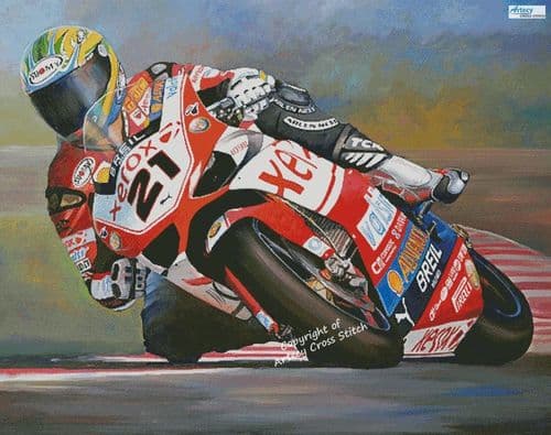 On the Edge (Large) by Artecy printed cross stitch chart