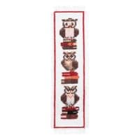 Owls Bookmark cross stitch kit
