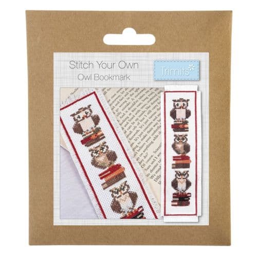 Owls Bookmark cross stitch kit