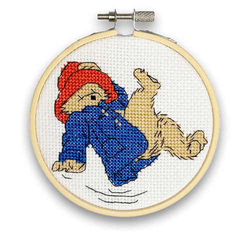 Paddington -  Just Dropping In! Mini Cross Stitch Kit