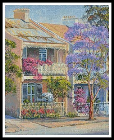 Paddington Lace (Crop) by Artecy printed cross stitch chart