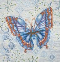 Papilon cross stitch kit