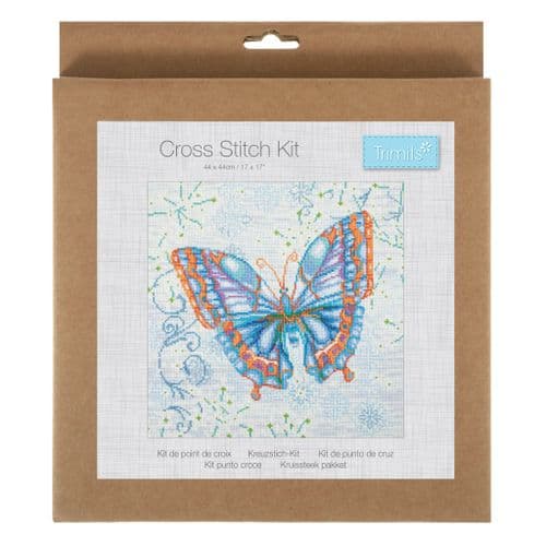Papilon cross stitch kit