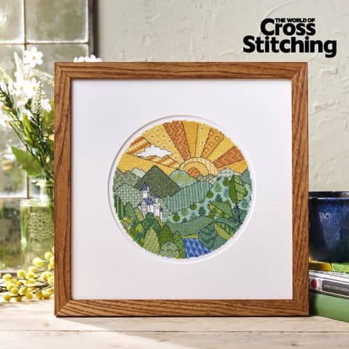 Patchwork Mountains On the Horizon WOXS Issue 368 project pack