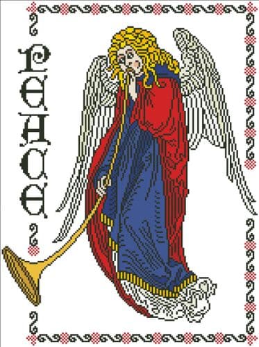 Peace by Arelate Studio cross stitch chart