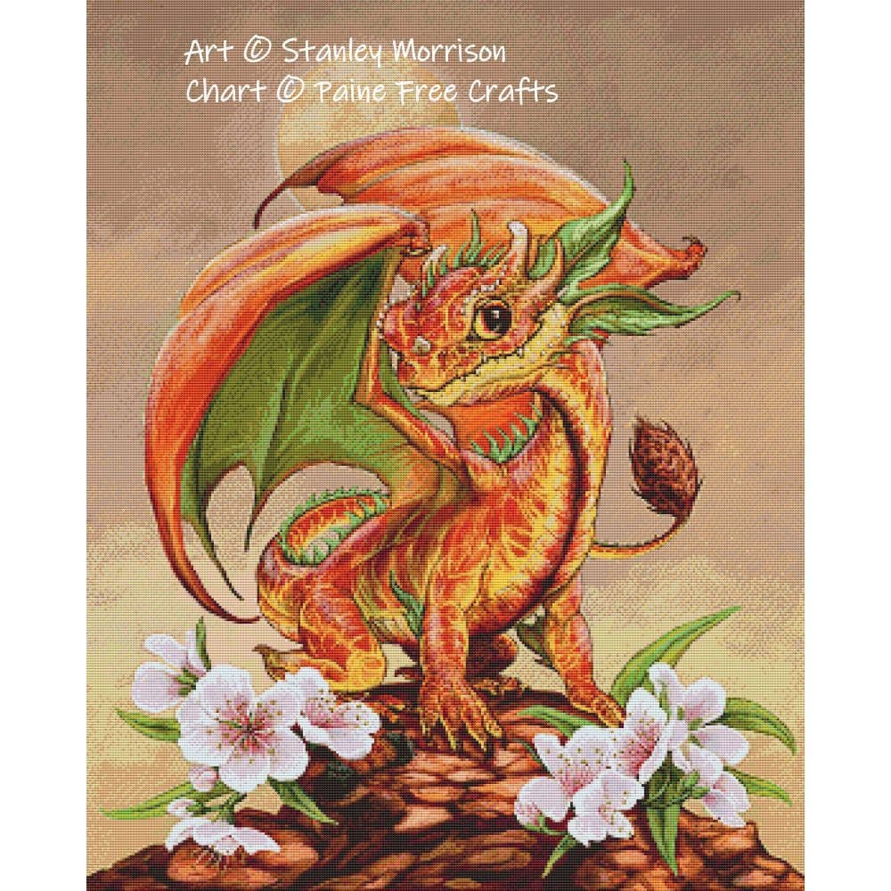 絵画 the baby dragon for peace Satomi M 絵画 the baby dragon for