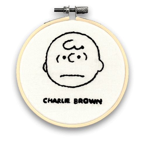 Peanuts - Charlie Brown Mini Embroidery Kit