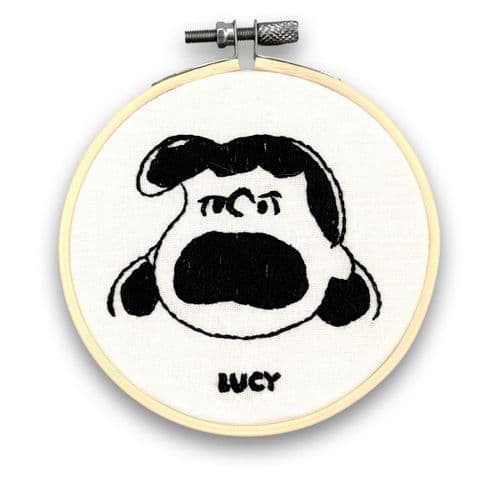 Peanuts - Lucy Plum Mini Embroidery Kit