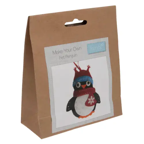 Penguin Felt Decoration Kit