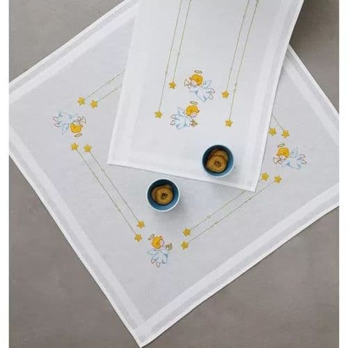 Permin Angels Tablecloth Freestyle Embroidery Kit