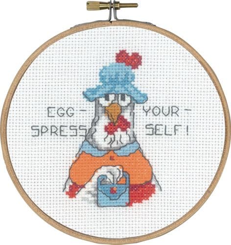 Permin Egg-Spress Counted Cross Stitch Kit